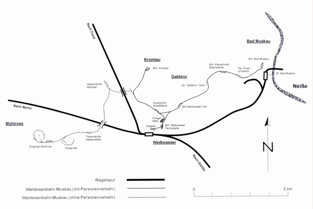 Karte & Copyright Waldeisenbahn Muskau e.V.